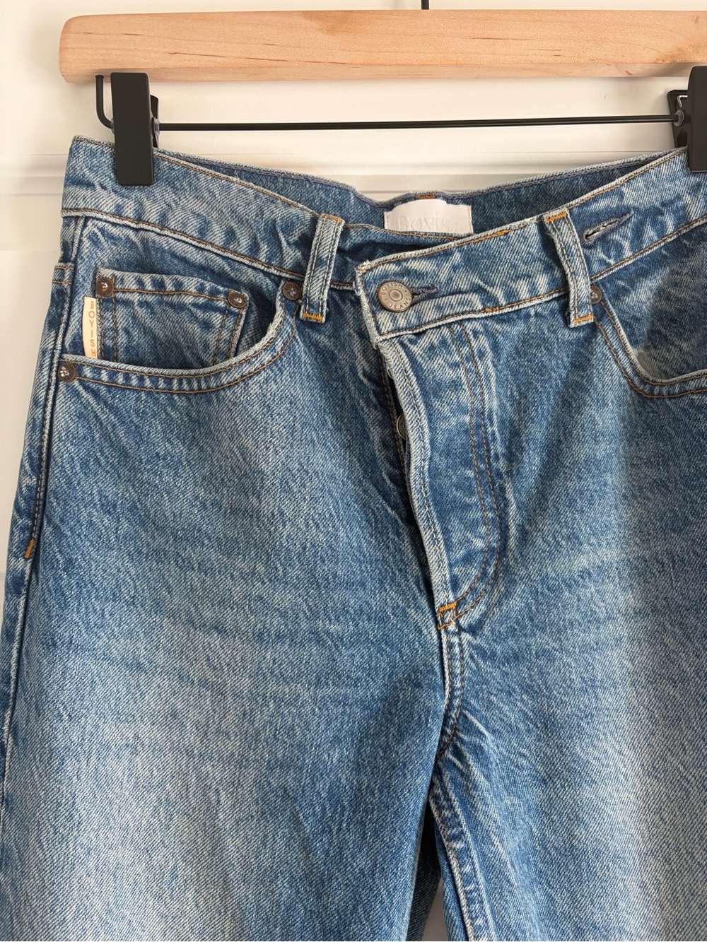 Boyish The Casey Authentic Rigid High Rise Straight - Picture 7 of 11